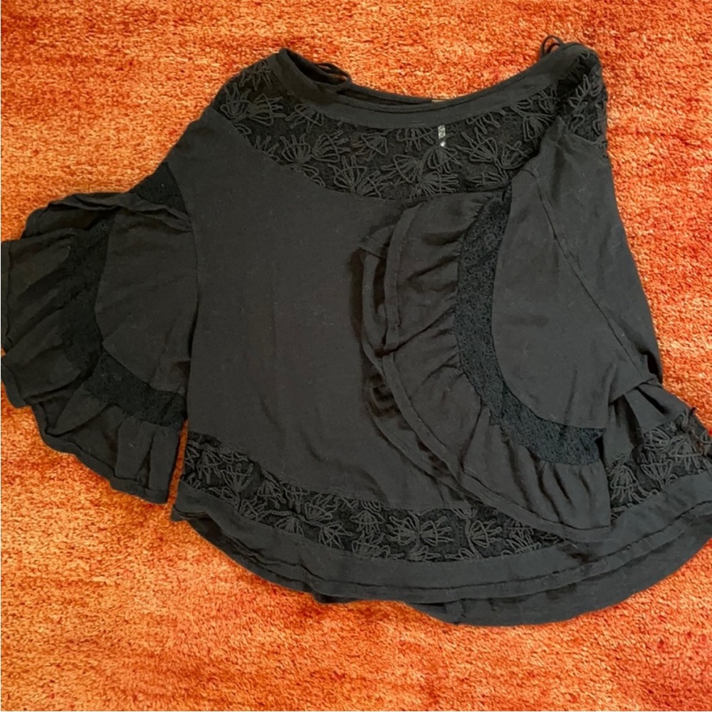 Free People Black Top